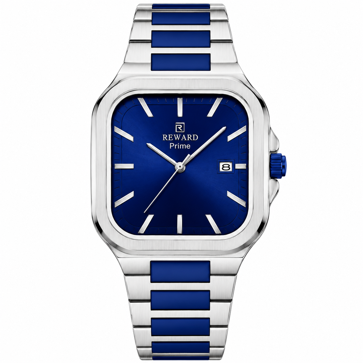 REWARD Prime Blue Dial Stainless Steel Watch