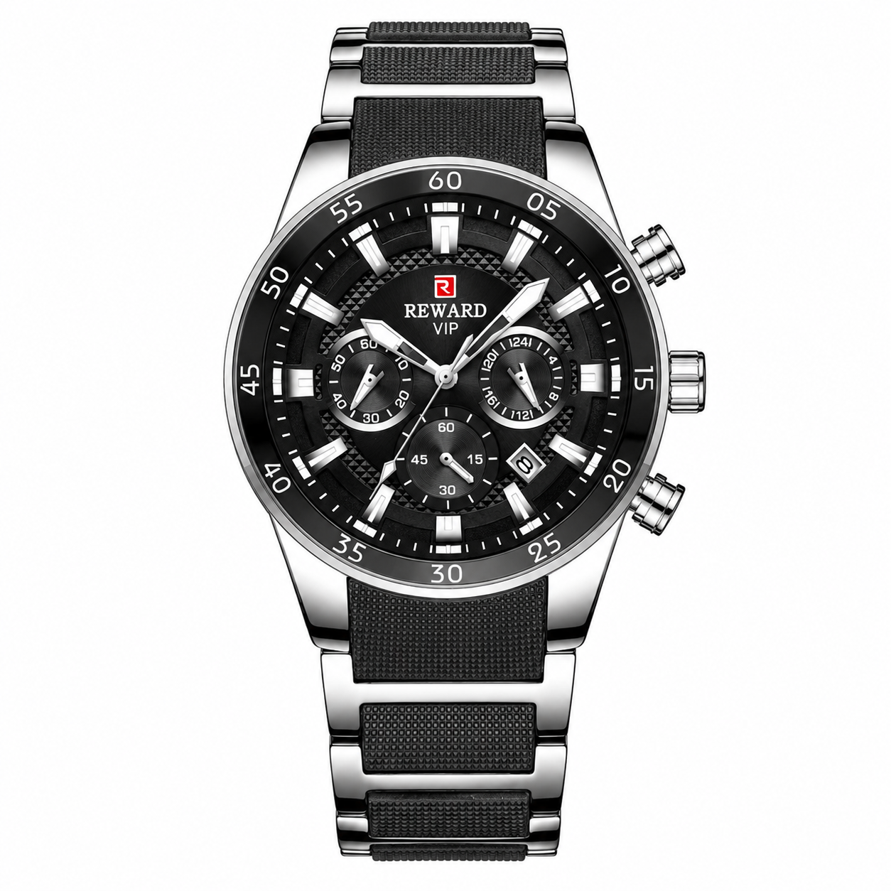 REWARD Men Quartz Watch Multifunction Wristwatch with Date Business Male Watch vip