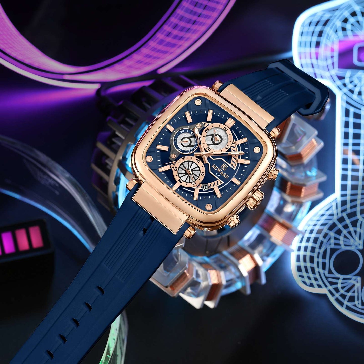 Reward Analog Watch  - For Men Blue Colour Analog Watch For Men