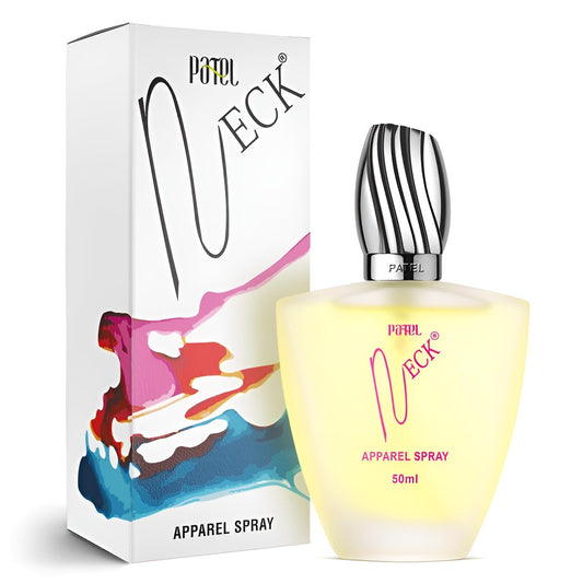 PATEL Neck Perfume | Long Lasting Perfume for Men & Women Gift | Premium Luxury Fragrance Scented Liquid | Aromatic Blend of Amber & Musk | Suitable for Every Day & Occasion (50 ML)