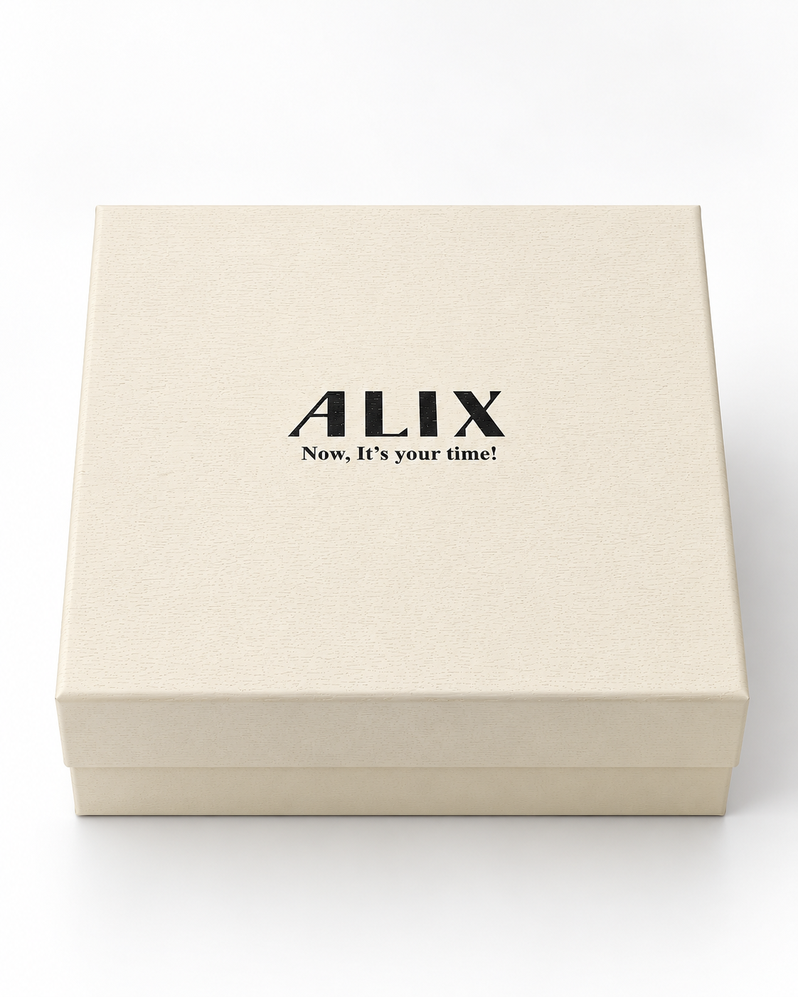 ALIX Black Dial Silver &amp; Rose Gold Men's Automatic-Style Watch – With Original ALIX Box