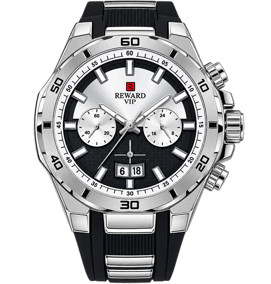 REWARD VIP Chronograph Watch – Black Strap