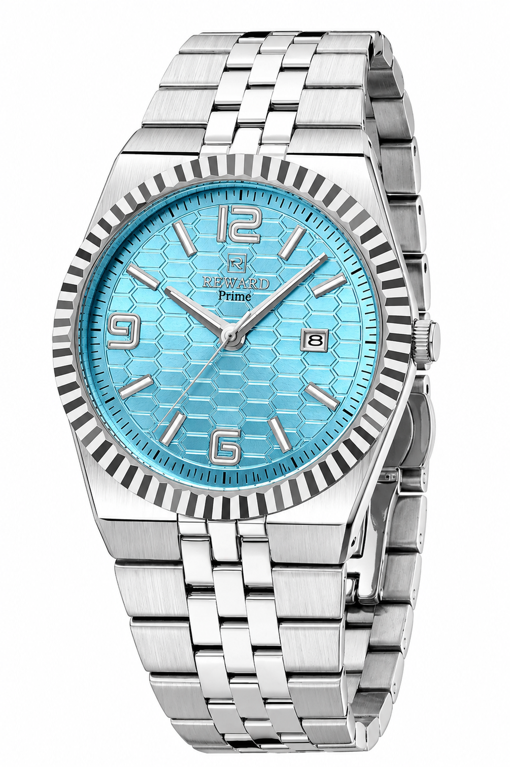 REWARD Prime RD128 SBE Premium Ice Blue Dial Watch