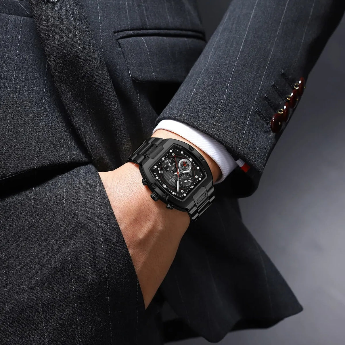 REWARD RD812264S All Black Men's Quartz Watch