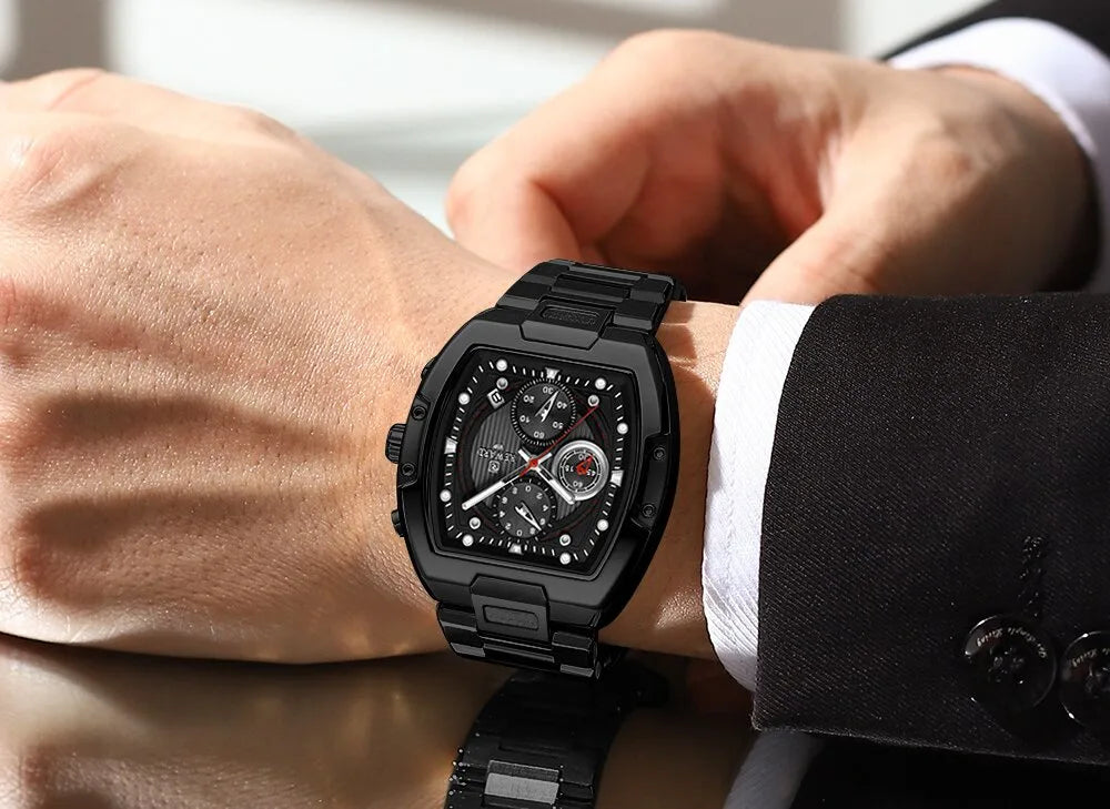 REWARD RD812264S All Black Men's Quartz Watch
