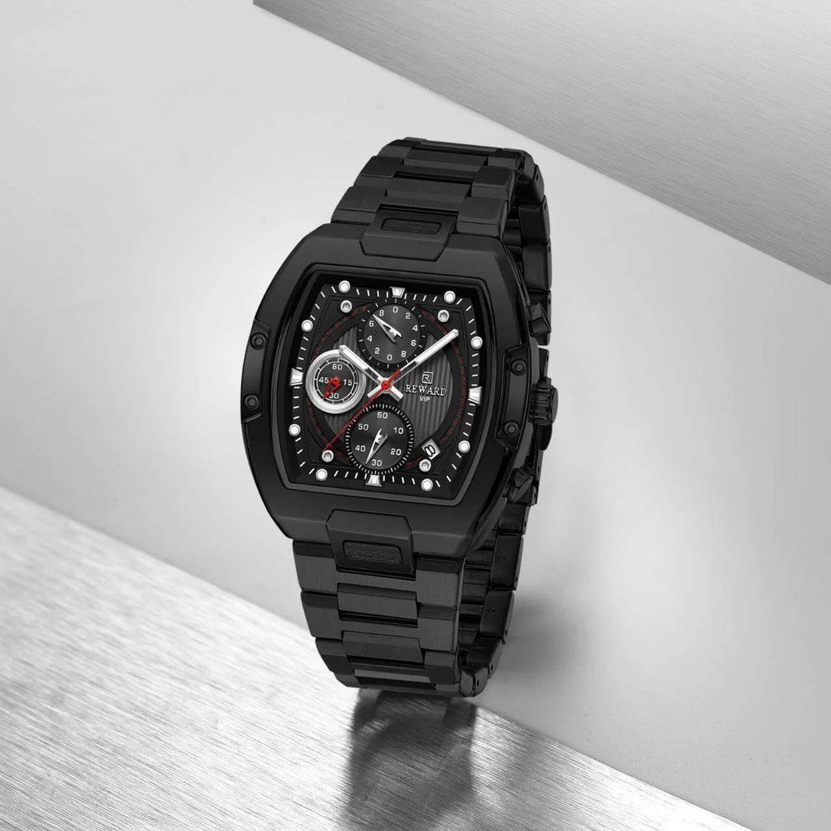 REWARD RD812264S All Black Men's Quartz Watch