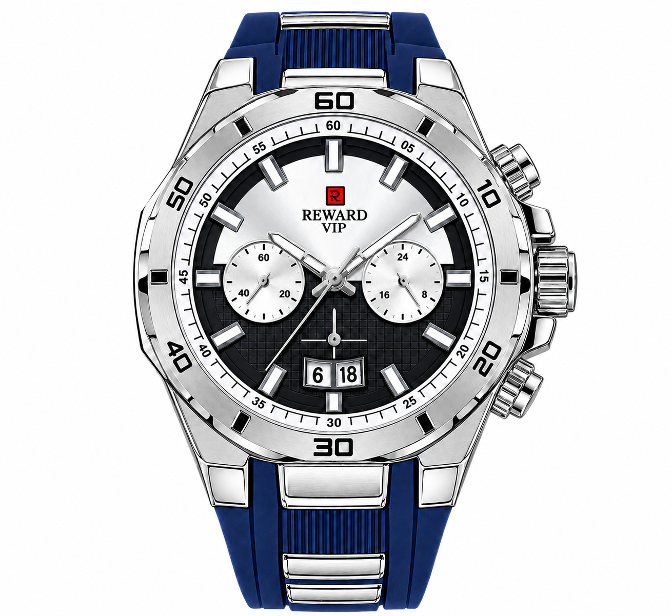 REWARD VIP Chronograph Watch – Blue Strap