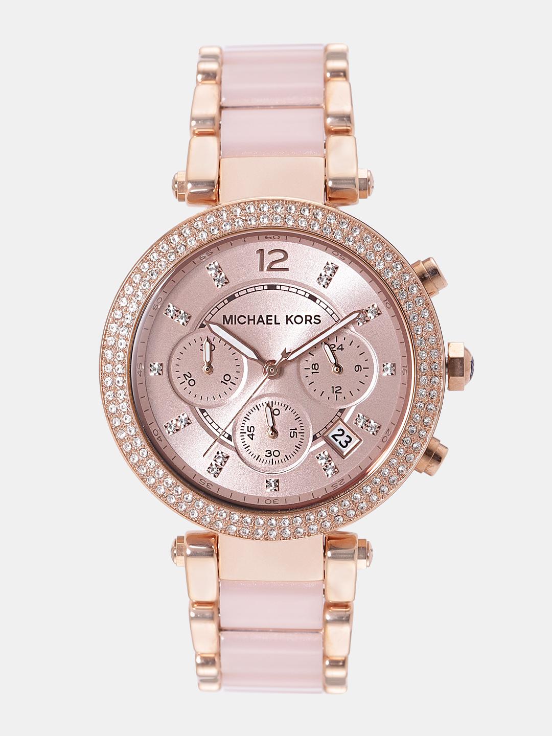 Buy Michael Kors Women Rose Gold Analogue Watch MK5896  - Watches for Women 9037201