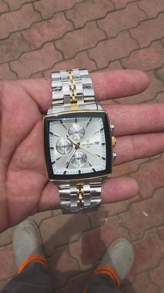 REWARD VIP Premium Square Dial Watch for Men