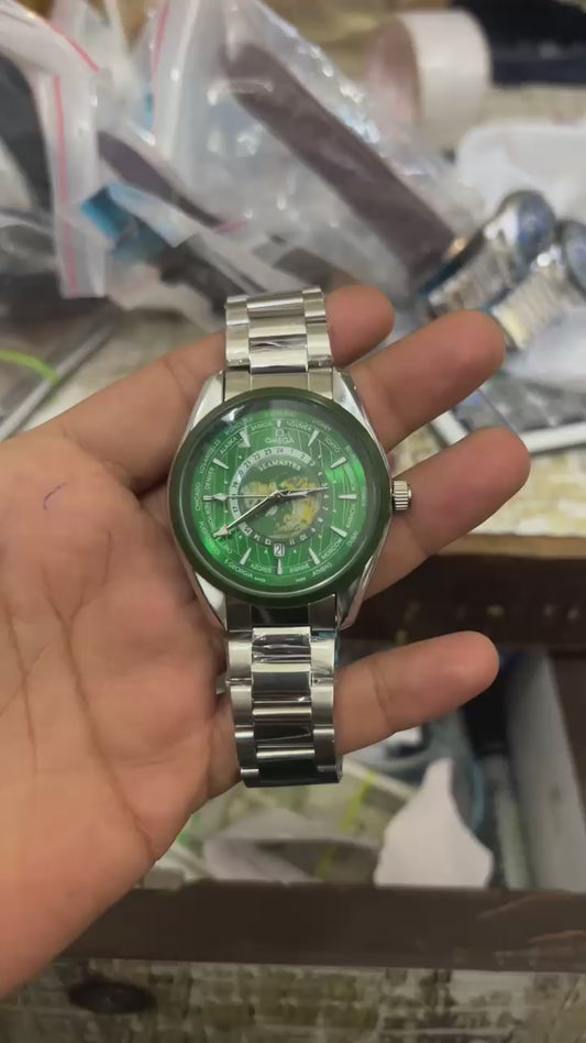 Omega Aquaterra WorldMap Seamaster First Copy Watch At Best Price